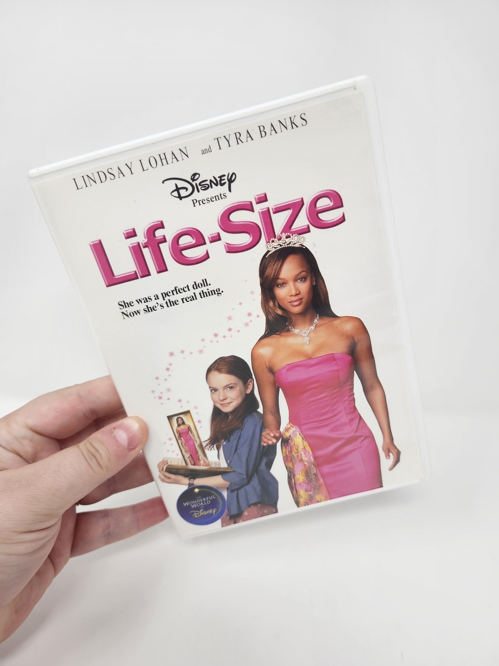 Disney Life-Size Dvd Movie Lindsay Lohan And Tyra Banks RARE Tested